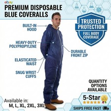 Disposable Coveralls Hooded