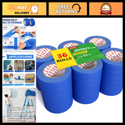 Inch blue painters tape 36 - tape,