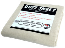 Cotton Twill Dust Sheets