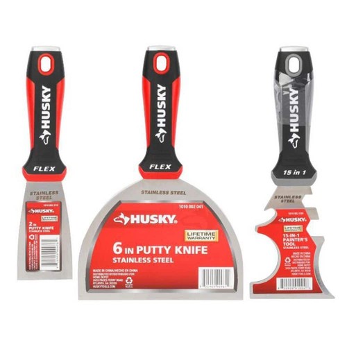 Piece putty knives and - putty,