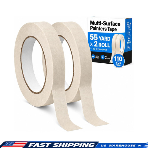 White masking tape rolls - 2,
