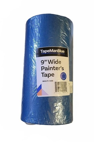 Wide blue painters tape inch - blue, 9