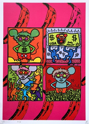 Death nyc haring original - "haring",