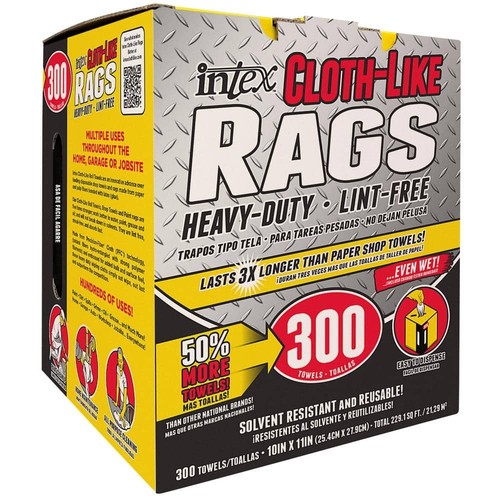 300 pack cloth like rags - pack, cloth-like