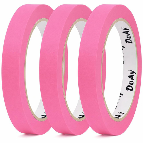 Pack pink painters tape - 3,