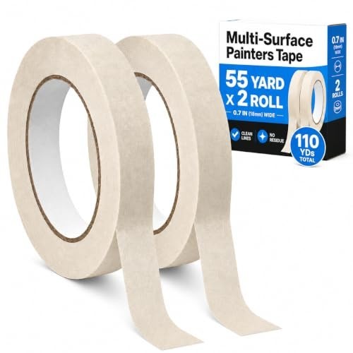White painters tape rolls - tape, 2