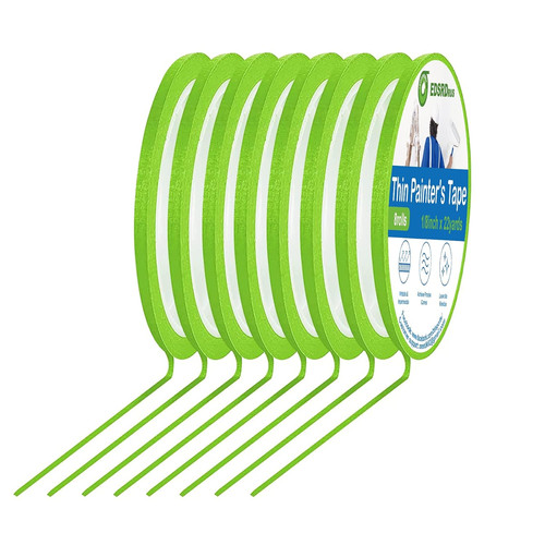 Thin painters tape - painters, 1/8",