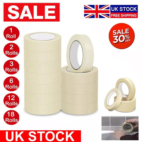 White masking tape 24mm 38mm - tape,