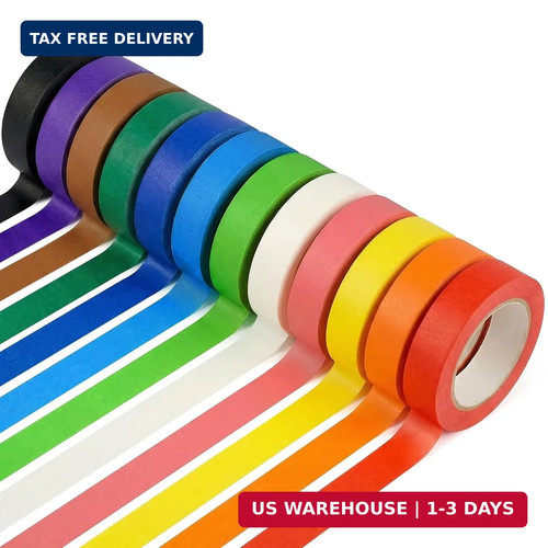 Rolls colored masking - masking, tape