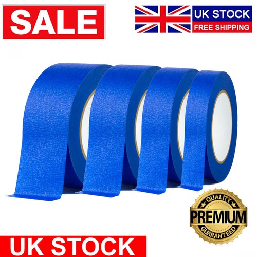 Blue masking tape painting - tape,
