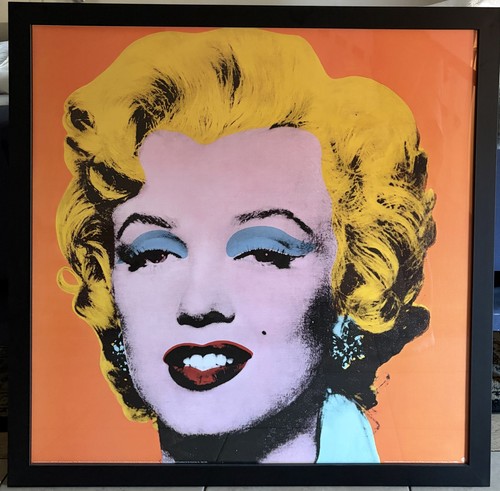 Andy warhol marilyn orange - warhol,