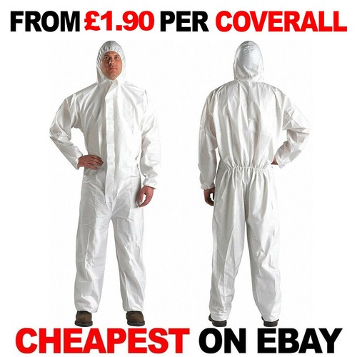 Disposable coveralls white - coveralls,