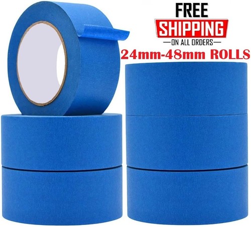Blue masking tape - blue, x