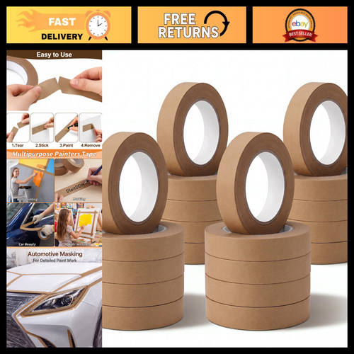 Rolls brown painters tape - 20,