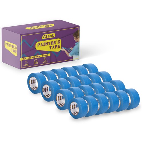 Atack blue painters tape - blue, 2
