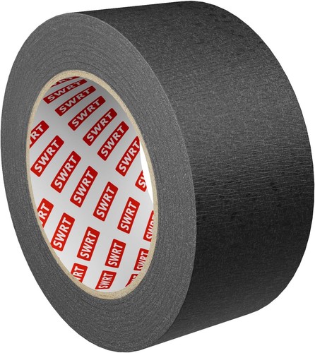 Black painters tape - painters, medium