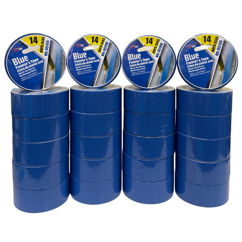 Blue painters masking tape - blue,