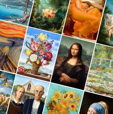 FAMOUS PAINTERS PRINTS -