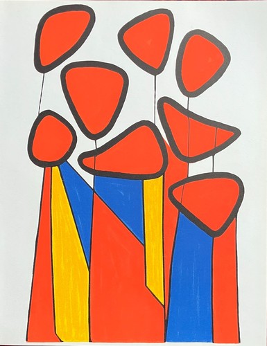 Alexander calder lithograph - alexander,